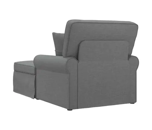 Faina Su Sijonu Tamsiai Pilka 91 X 157 X 91 Cm Audinys