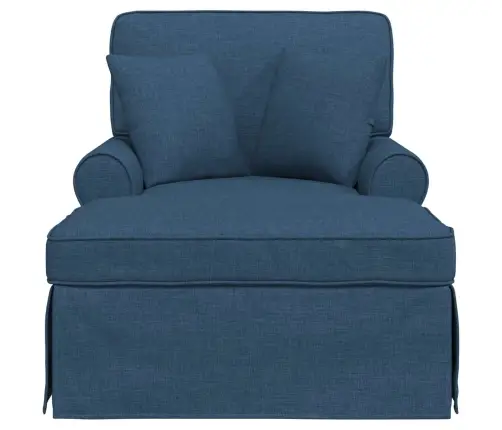 Faina Su Sijonu Su Pagalve Mėlyna 91 X 157 X 91 Cm Audinys