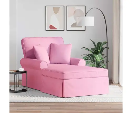 Faina Su Sijonu Su Pagalve Rožinė 91 X 157 X 91 Cm Audinys