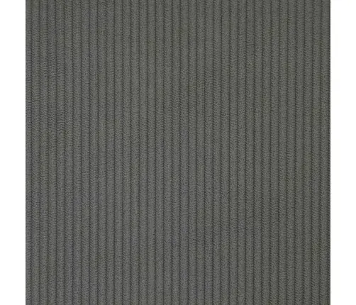 Chaise Lounge Pööratud Äärega Padjaga Tumehall 91 X 157 X 91 Cm