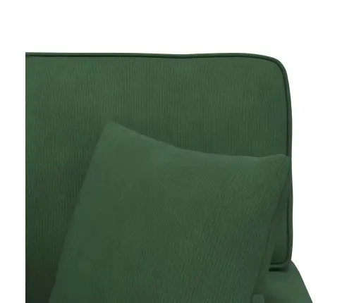 Chaise Lounge Pööratud Äärega Jungle Roheline 91 X 157 X 91 Cm