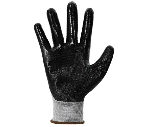 Töökindad 12 Pcs Hall Ja Must 8 / M Polüester