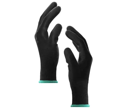 Töökindad 24 Pcs Must 11 / Xxl Polüester