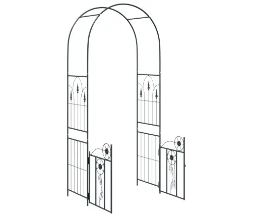 Aedkaar Lukuga Must 102 X 50 X 218 Cm