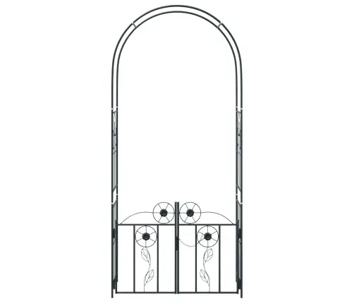 Aedkaar Lukuga Must 102 X 50 X 218 Cm