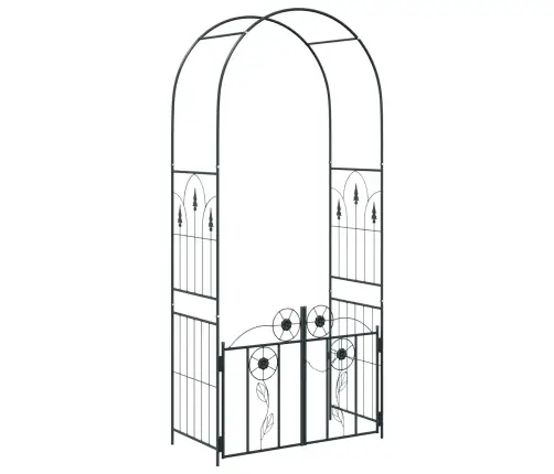 Aedkaar Lukuga Must 102 X 50 X 218 Cm