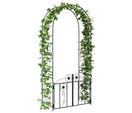 Aedkaar Lukuga Must 102 X 50 X 218 Cm