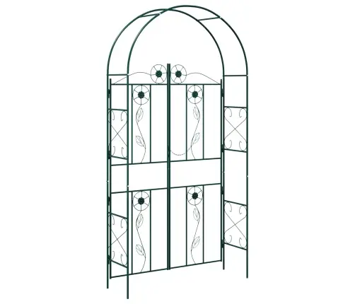 Aedkaar Üksvärviline Roheline 115 X 37 X 226 Cm