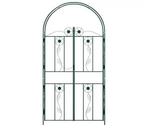 Aedkaar Üksvärviline Roheline 115 X 37 X 226 Cm