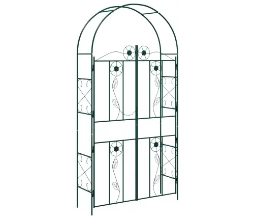 Aedkaar Üksvärviline Roheline 115 X 37 X 226 Cm