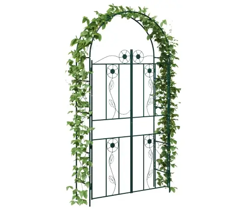 Aedkaar Üksvärviline Roheline 115 X 37 X 226 Cm