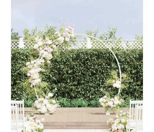 Vestuvinis Arklys Balta 223 X 45 X 201 Cm Plienas