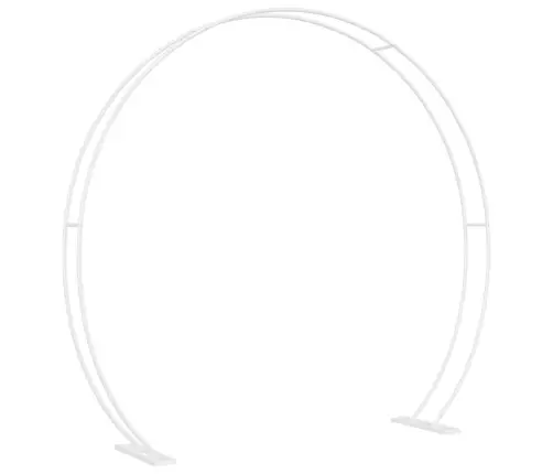 Vestuvinis Arklys Balta 223 X 45 X 201 Cm Plienas