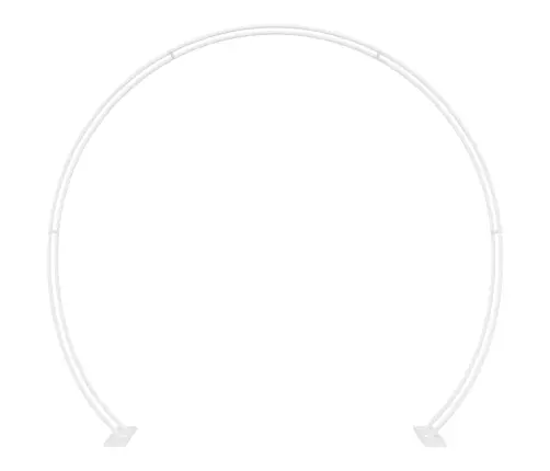 Vestuvinis Arklys Balta 223 X 45 X 201 Cm Plienas