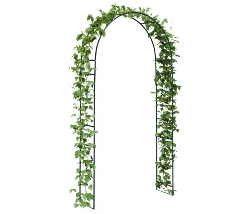 Dārza Arka Ziedu Raksts Zaļa Vidaxl