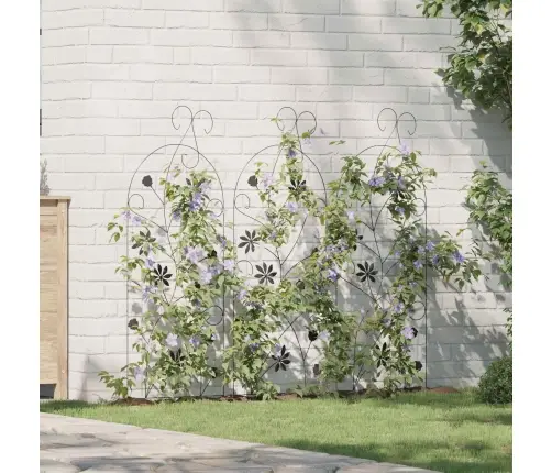 Aiandus Aiapaneel 3 Pcs Must 112 X 40 Cm Teras