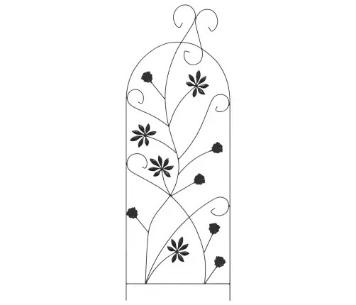 Aiandus Aiapaneel 3 Pcs Must 112 X 40 Cm Teras