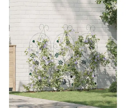 Aiandus Aiapaneel 3 Pcs Roheline 112 X 40 Cm Teras