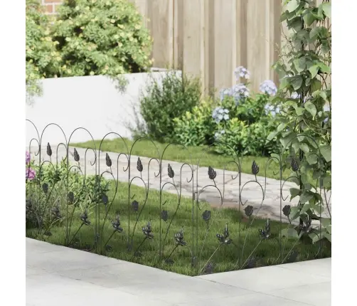 Aiandus Aiapaneel Võre Must 307 X 54,5 X 0,3 Cm