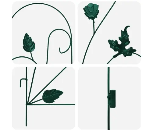 Aiandus Aiapaneel Võre Roheline 307 X 54,5 X 0,3 Cm