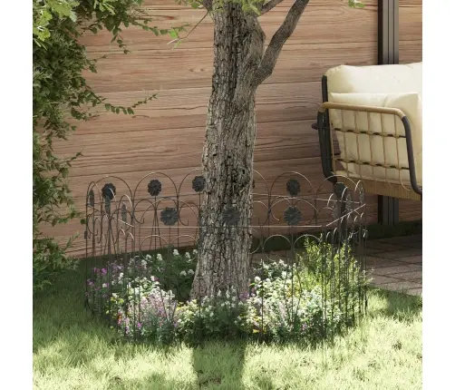 Aiandus Aiapaneel Võre Must 305,5 X 55,5 X 0,3 Cm