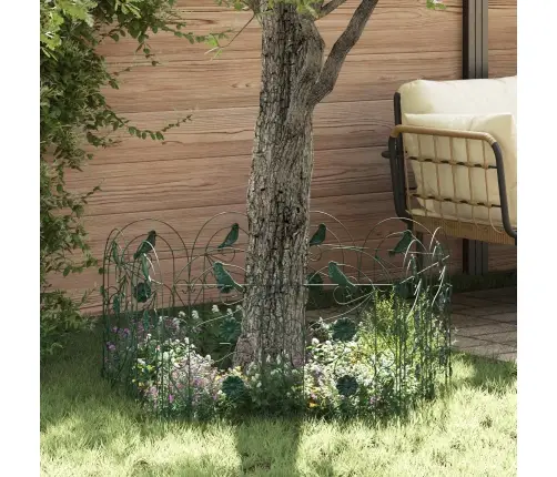 Sodo Tvora Grotelės Žalia 308,5 X 54,5 X 0,3 Cm