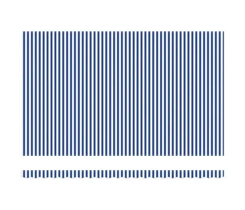 Izvelkams Jumtiņš With Zils Un Balts 5 X 3 M Audums Un Metāls Vidaxl