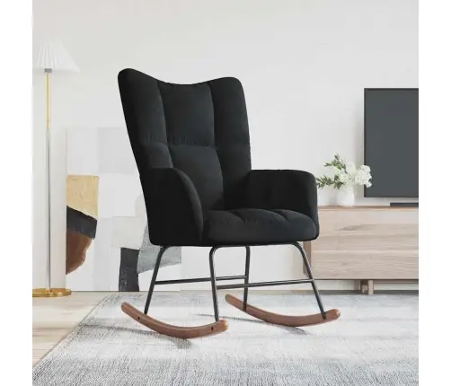 Kiiktool Must 78 X 61 X 98 Cm Samet