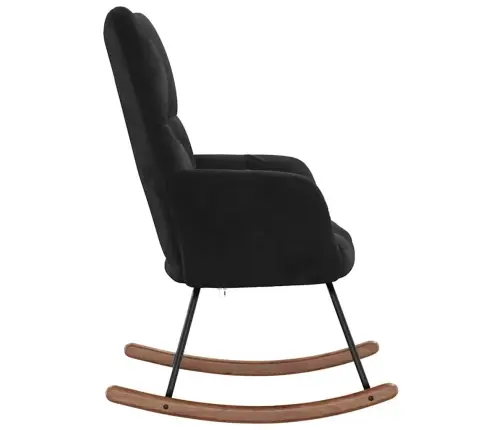 Kiiktool Must 78 X 61 X 98 Cm Samet