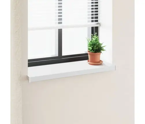 Langų Palangė Balta 100 X 30 X 4,5 Cm Pvc