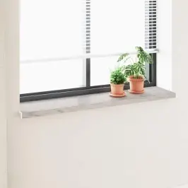 Logu Palodze Marmora Teksts -Enure 120 X 30 X 4,5 Cm Pvc Vidaxl