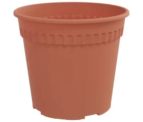 Taimepotid 6 Pcs Kohviroosa Ø 17 X 14 Cm Plastmass