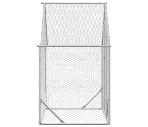 Vistu Būris Sudraba 400X170X177Cm Cinkots Tērauds Vidaxl