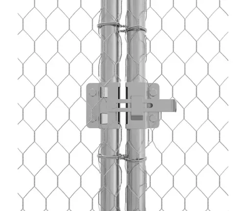 Kanakpuur Hõbedane 200X170X177 Cm Tsinkteras