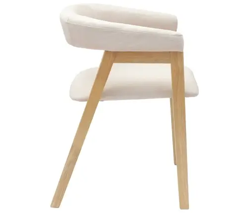 Söögitoa Toolid 2 Pcs Neutraalne 54 X 57 X 73 Cm