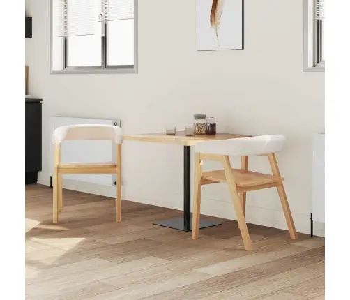 Söögitoa Toolid 2 Pcs Neutraalne 54 X 57 X 73 Cm