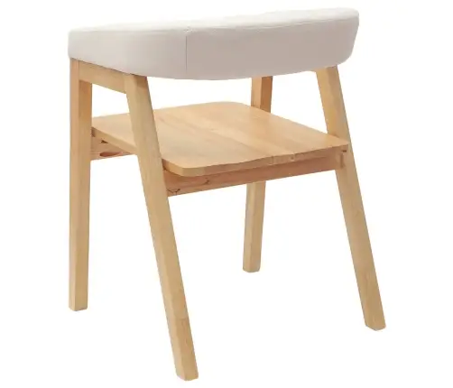 Söögitoa Toolid 2 Pcs Neutraalne 54 X 57 X 73 Cm