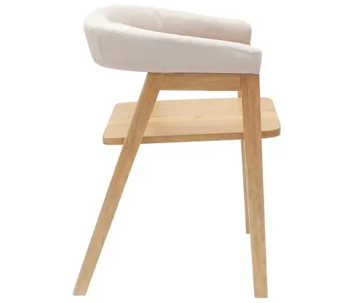 Söögitoa Toolid 2 Pcs Neutraalne 54 X 57 X 73 Cm