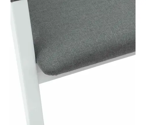 Söögitoa Toolid 2 Pcs Valge 54 X 57 X 73 Cm Tugev Kummipuust