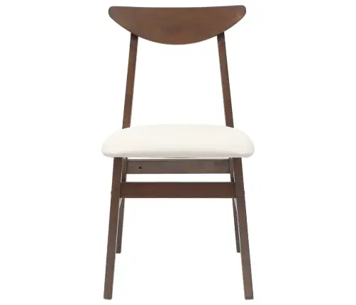 Ēdamkrēsli 2 Pcs Gaiši Brūns 42 X 47.5 X 81 Cm Vidaxl