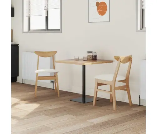 Valgomojo Kėdės 2 Pcs Natūrali 42 X 47.5 X 81 Cm