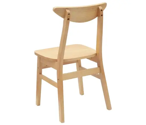 Valgomojo Kėdės 2 Pcs Natūrali 42 X 47.5 X 81 Cm