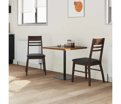 Söögitoa Toolid 2 Pcs Helepruun 43 X 54 X 89 Cm