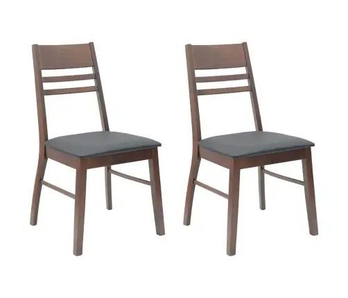 Söögitoa Toolid 2 Pcs Helepruun 43 X 54 X 89 Cm