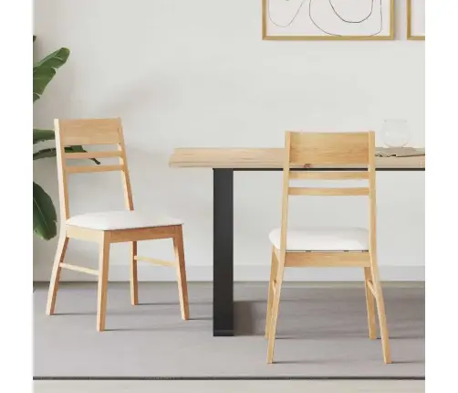 Söögitoa Toolid 2 Pcs Neutraalne 43 X 54 X 89 Cm