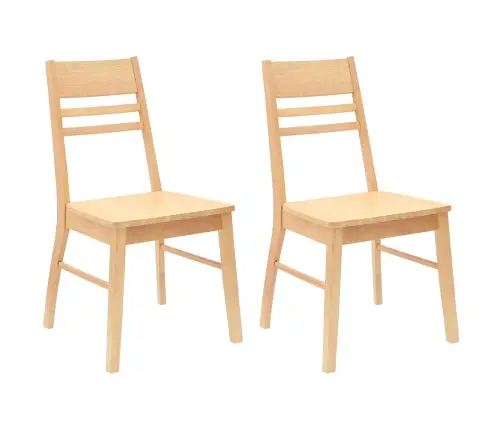 Söögitoa Toolid 2 Pcs Neutraalne 43 X 54 X 89 Cm