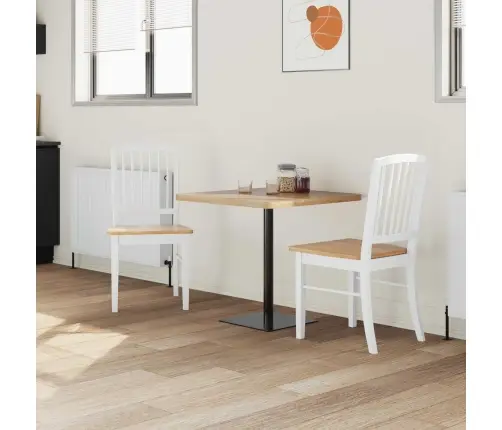 Valgomojo Kėdės 2 Pcs Balta 50 X 52,5 X 91 Cm