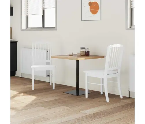 Valgomojo Kėdės 2 Pcs Balta 50 X 52,5 X 91 Cm