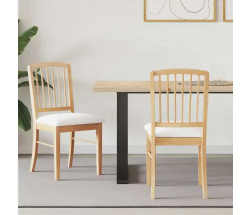 Söögitoa Toolid 2 Pcs Neutraalne 50 X 52,5 X 91 Cm