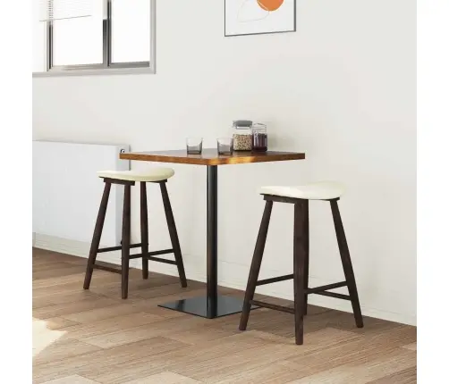 Söögitoa Toolid 2 Pcs Helepruun 46 X 37 X 63 Cm